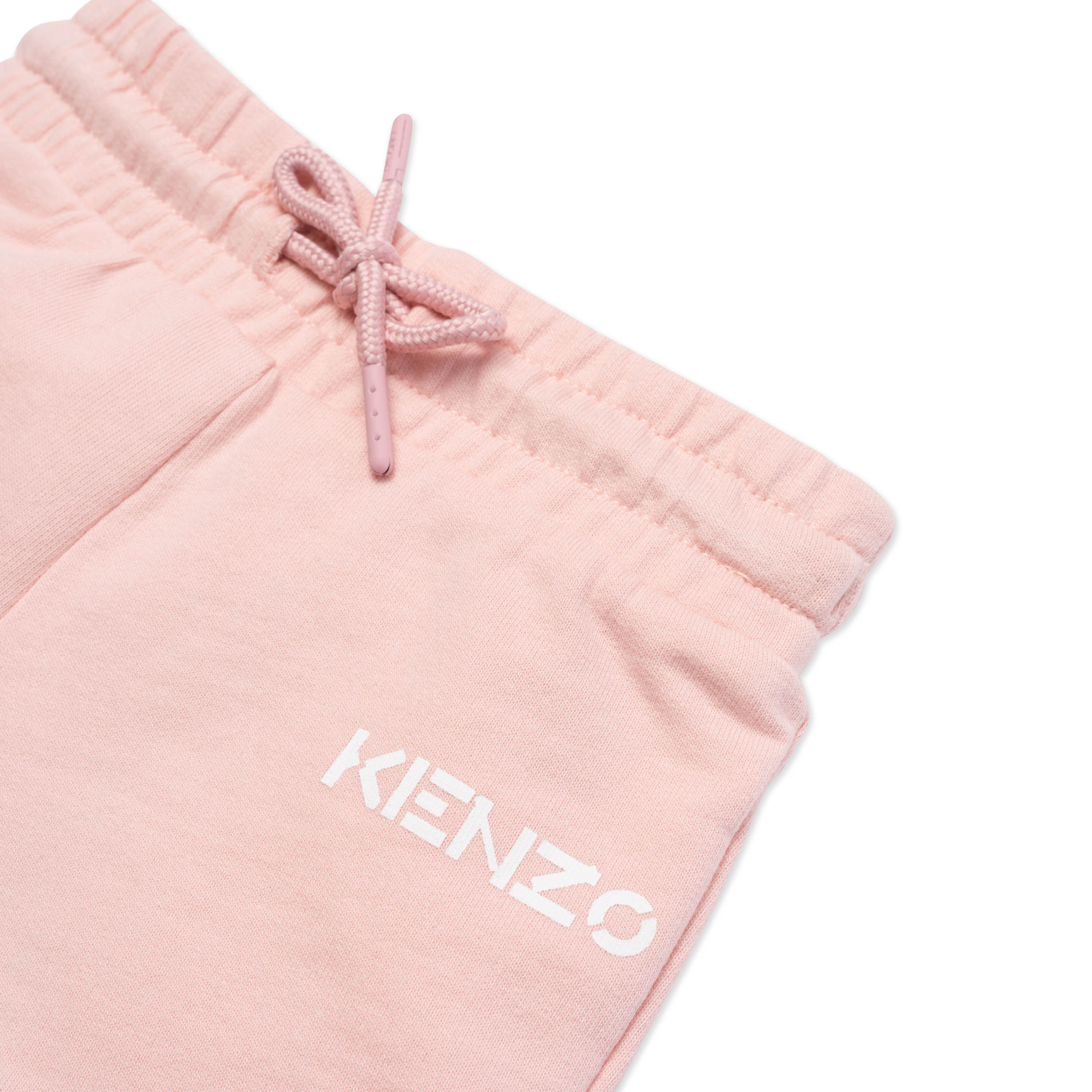 Baby Girls Pink Cotton Shorts