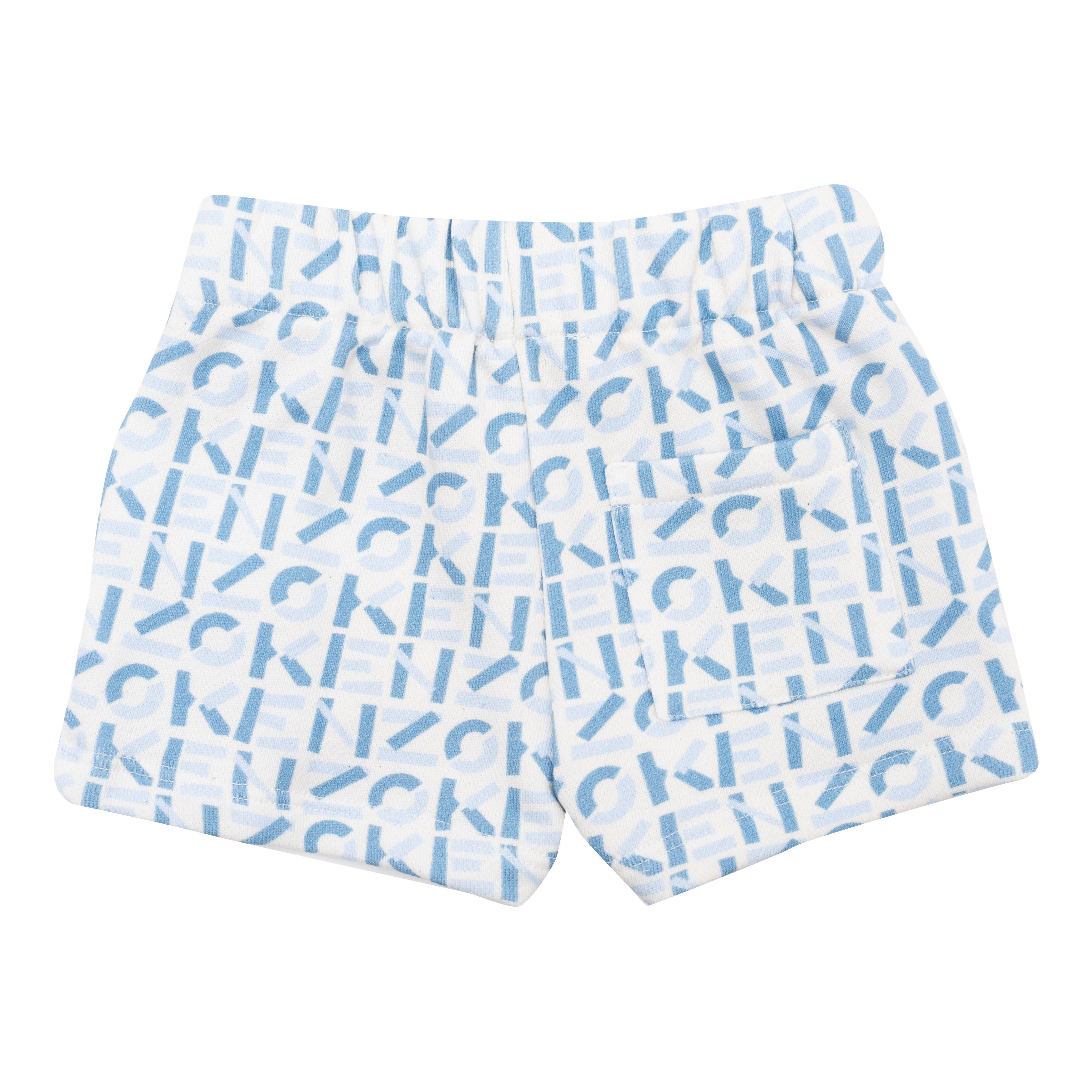 Boys & Girls Blue Cotton Shorts