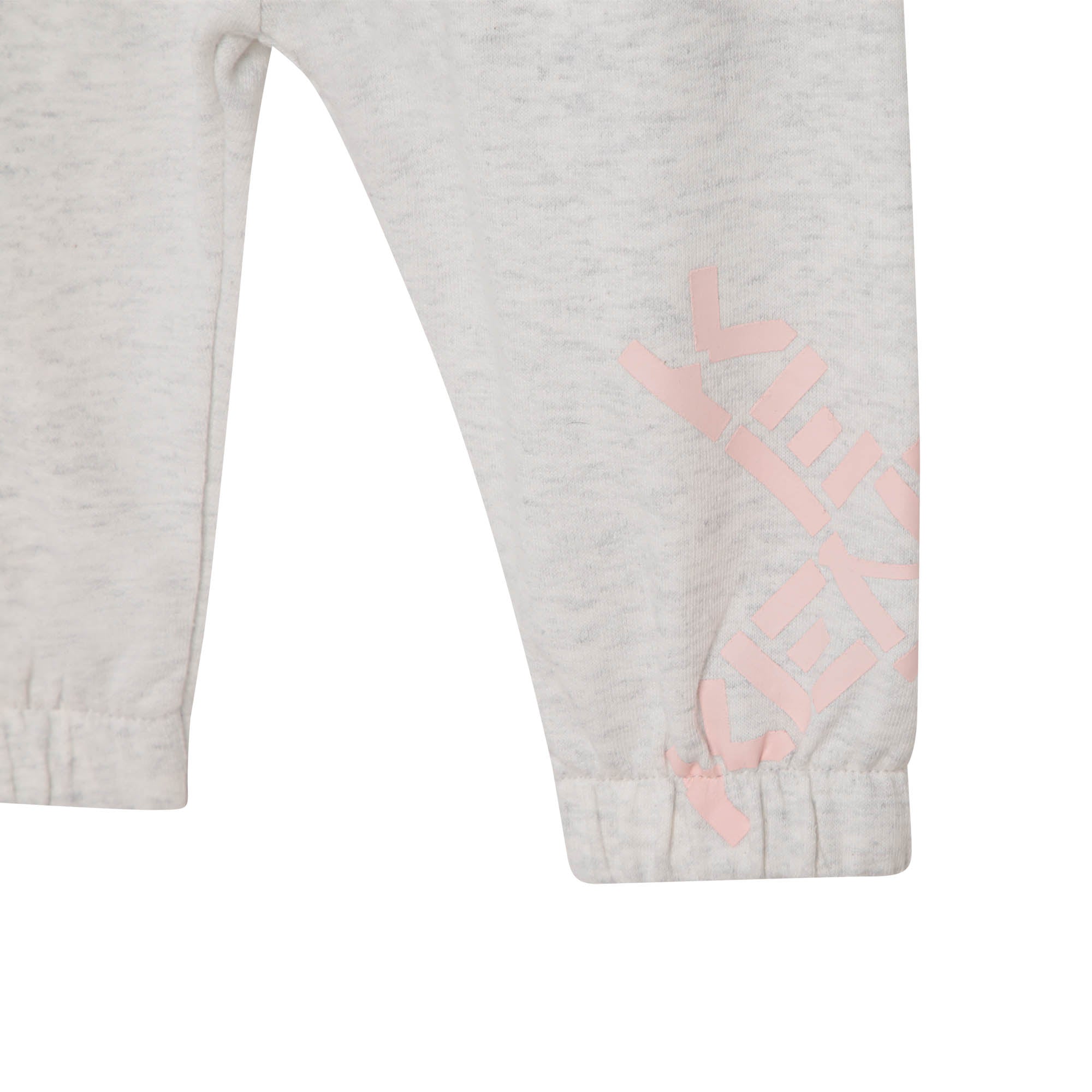 Baby Girls Grey Cotton Trousers