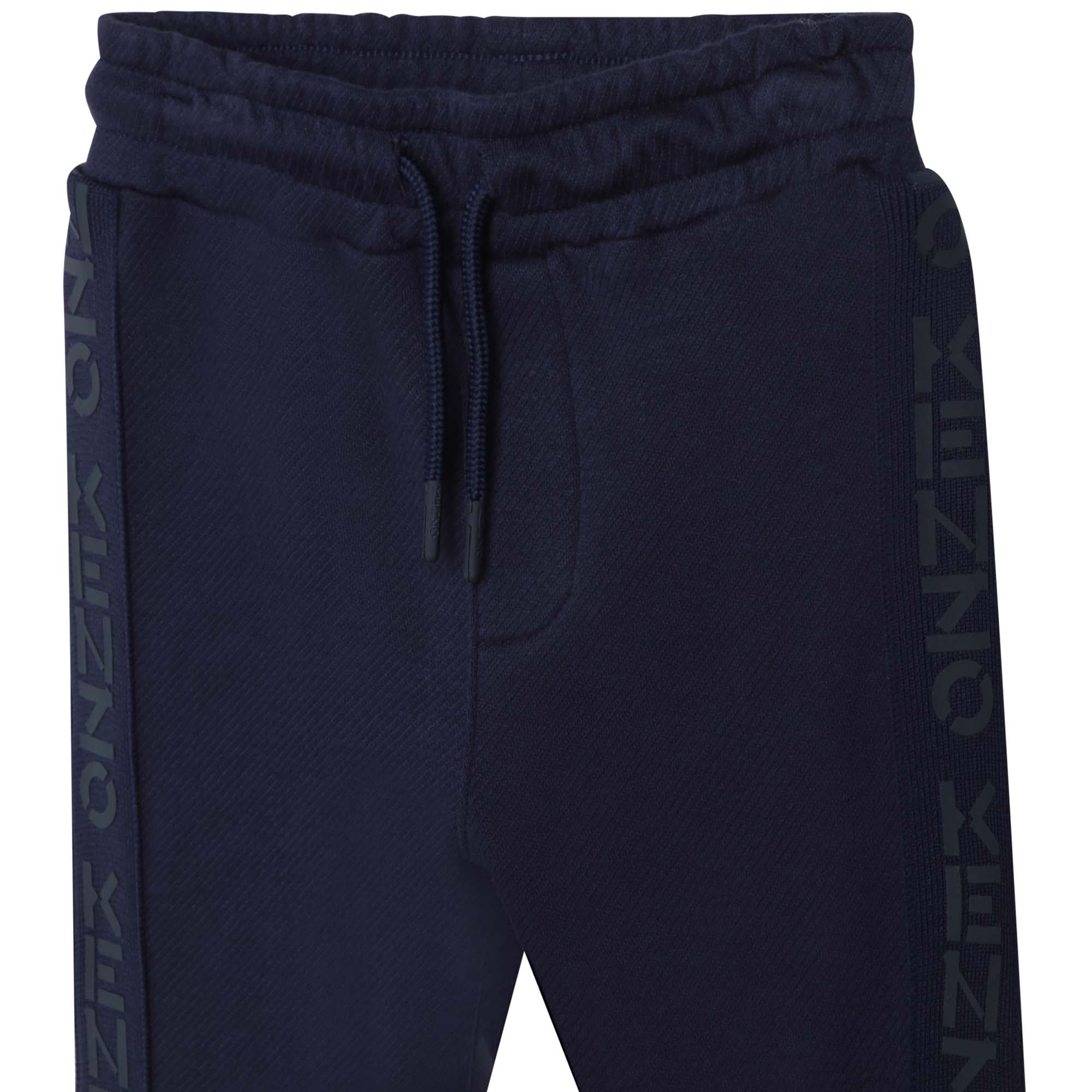 Baby Boys Navy Cotton Trousers