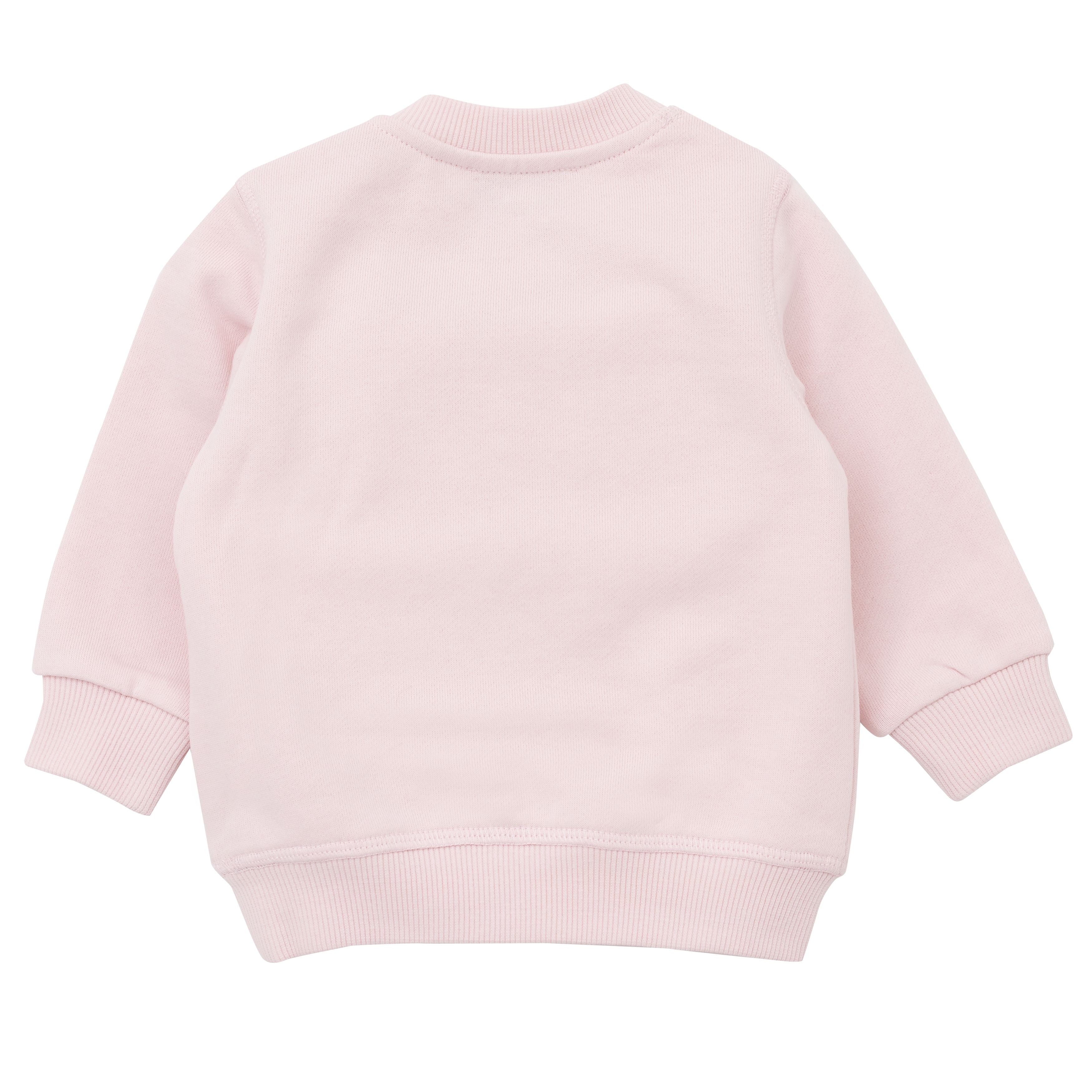 Baby Boys & Girls Pink Tiger Cotton Sweatshirt