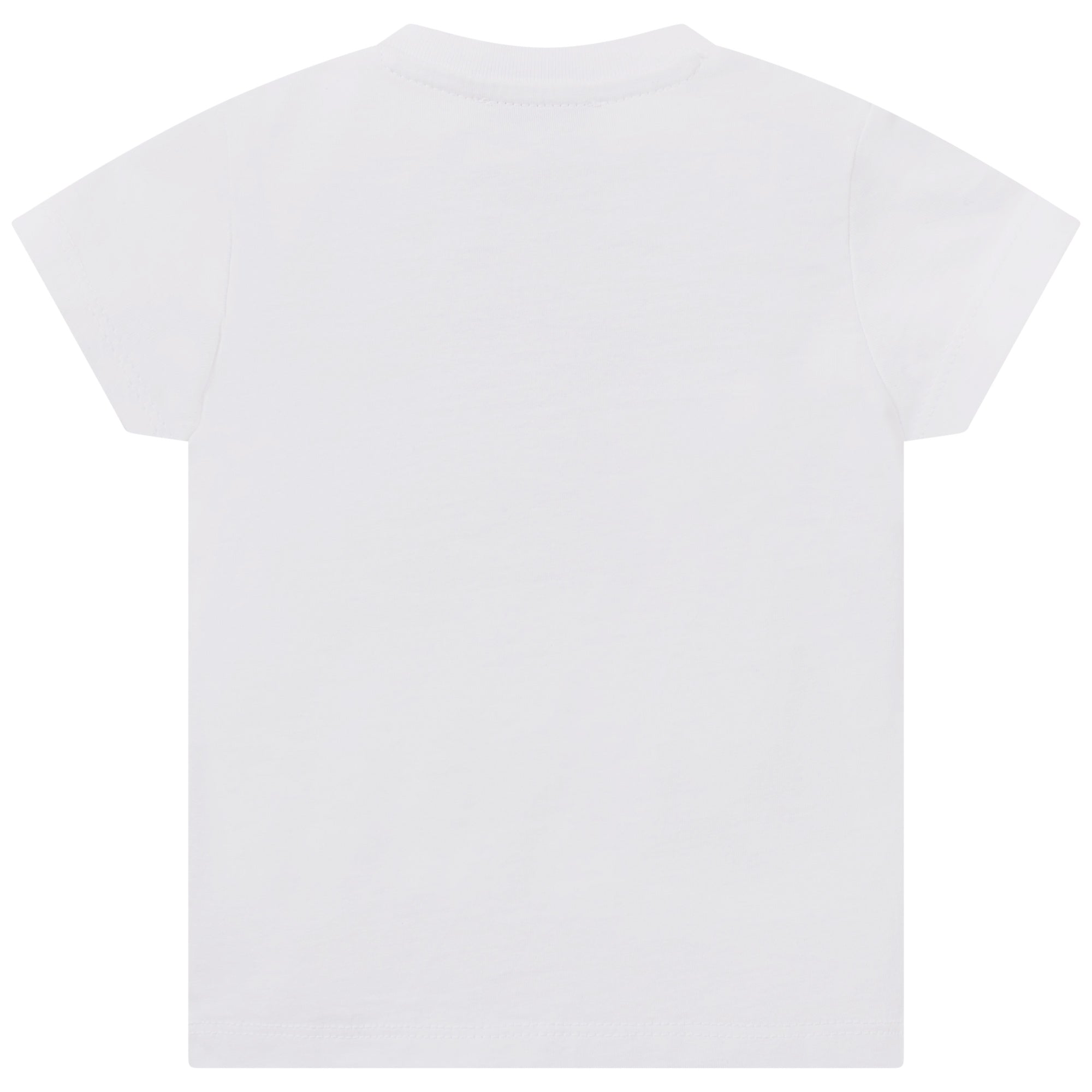 Baby Boys White Tiger Cotton T-Shirt