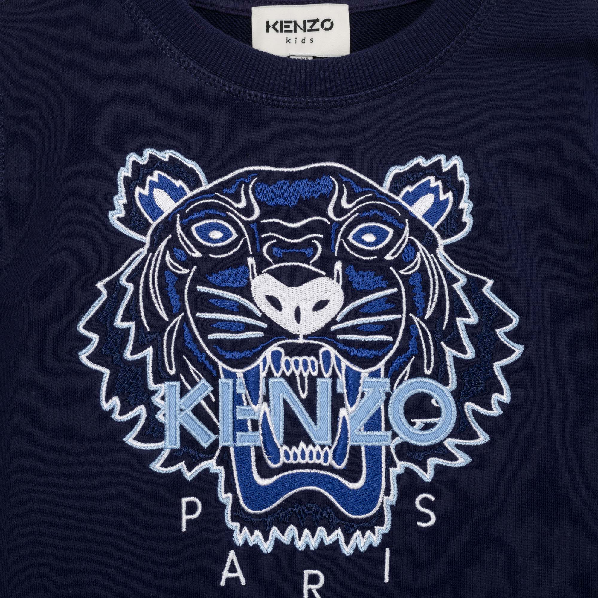Baby Boys Navy Tiger Sweatshirt