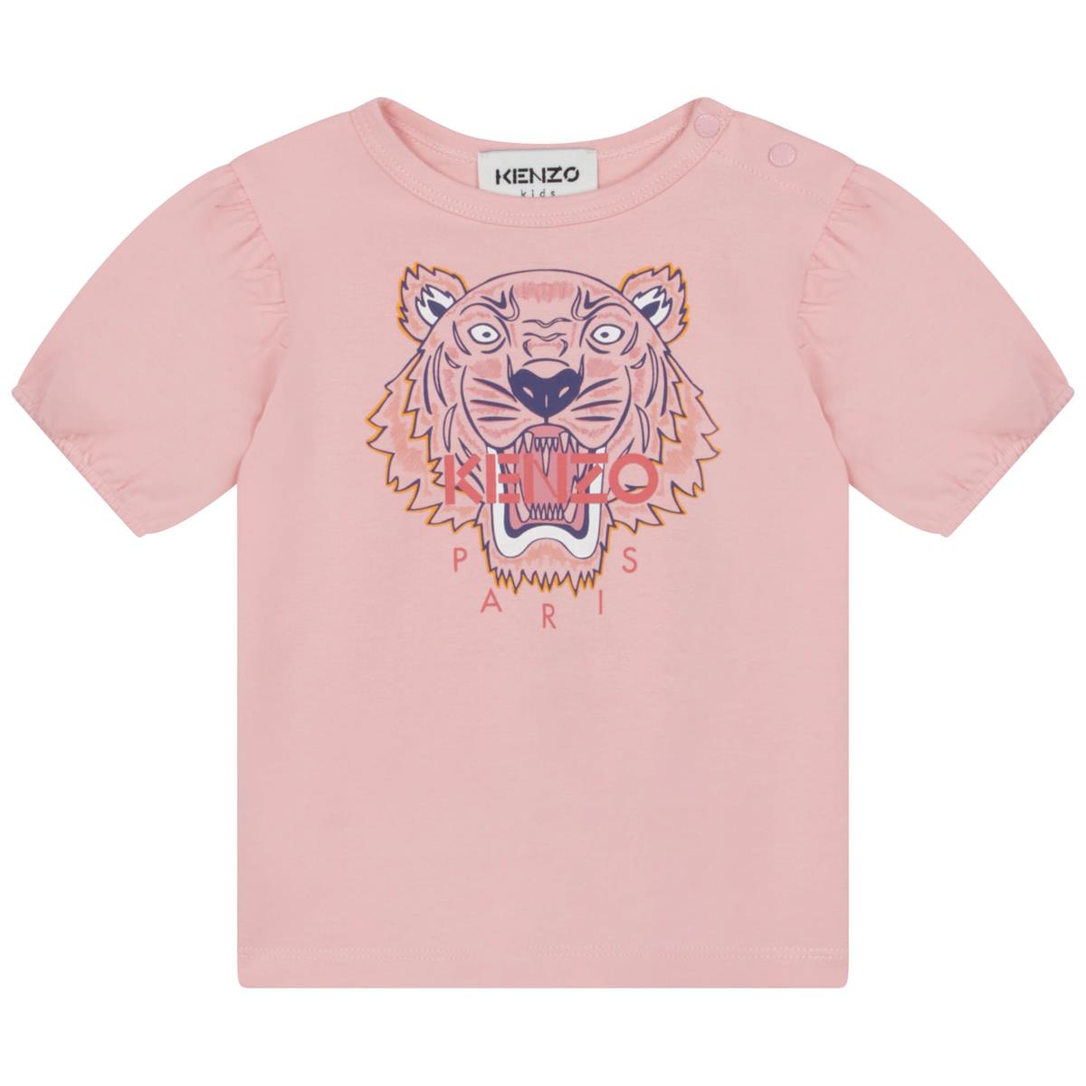 Baby Boys & Girls Pink Logo T-Shirt