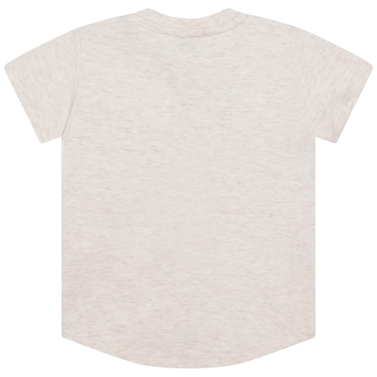 Baby Boys & Girls Beige Logo T-Shirt