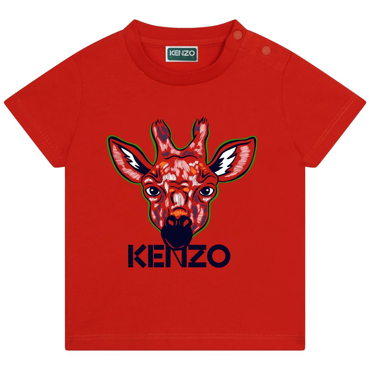 Baby Boys & Girls Red Logo T-Shirt