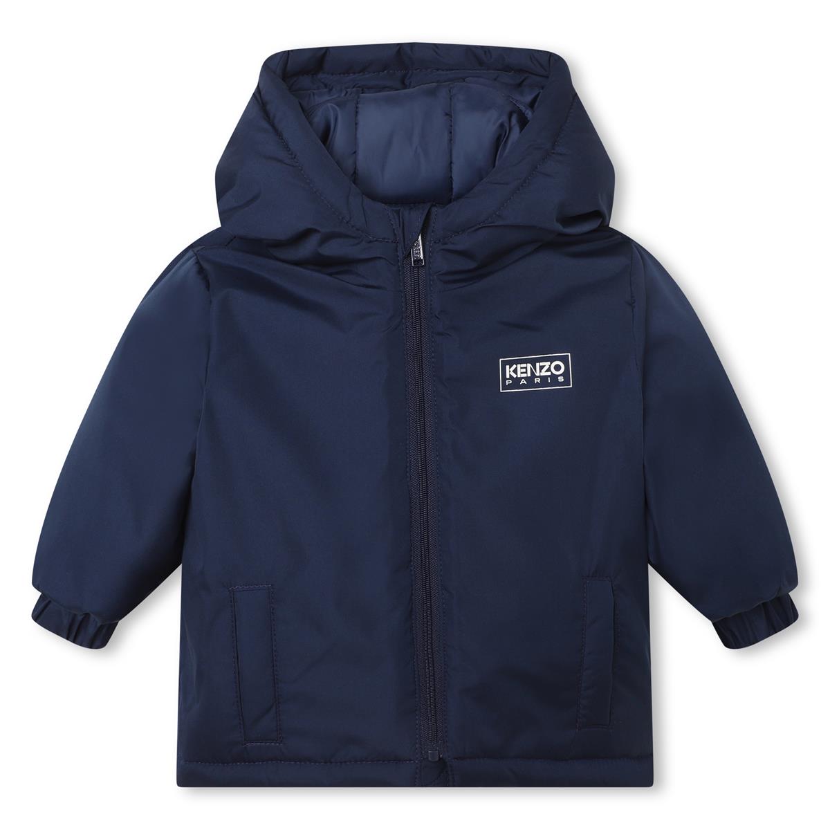 Baby Boys Navy Padded Jacket