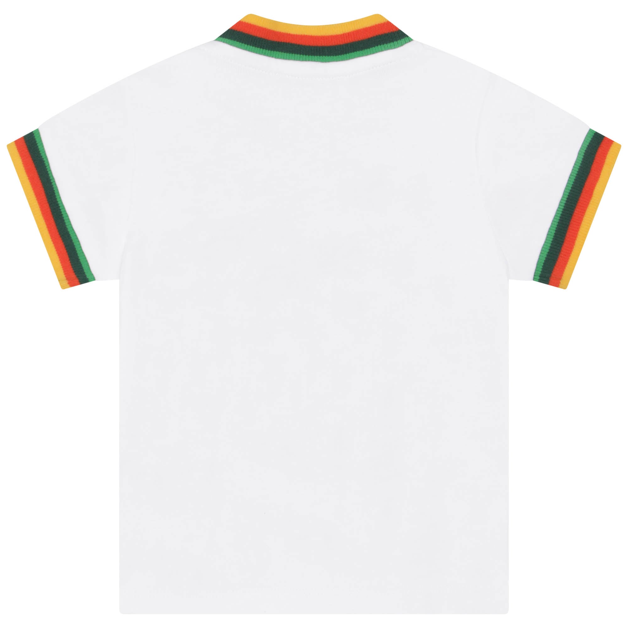 Baby Boys White Logo Cotton Set