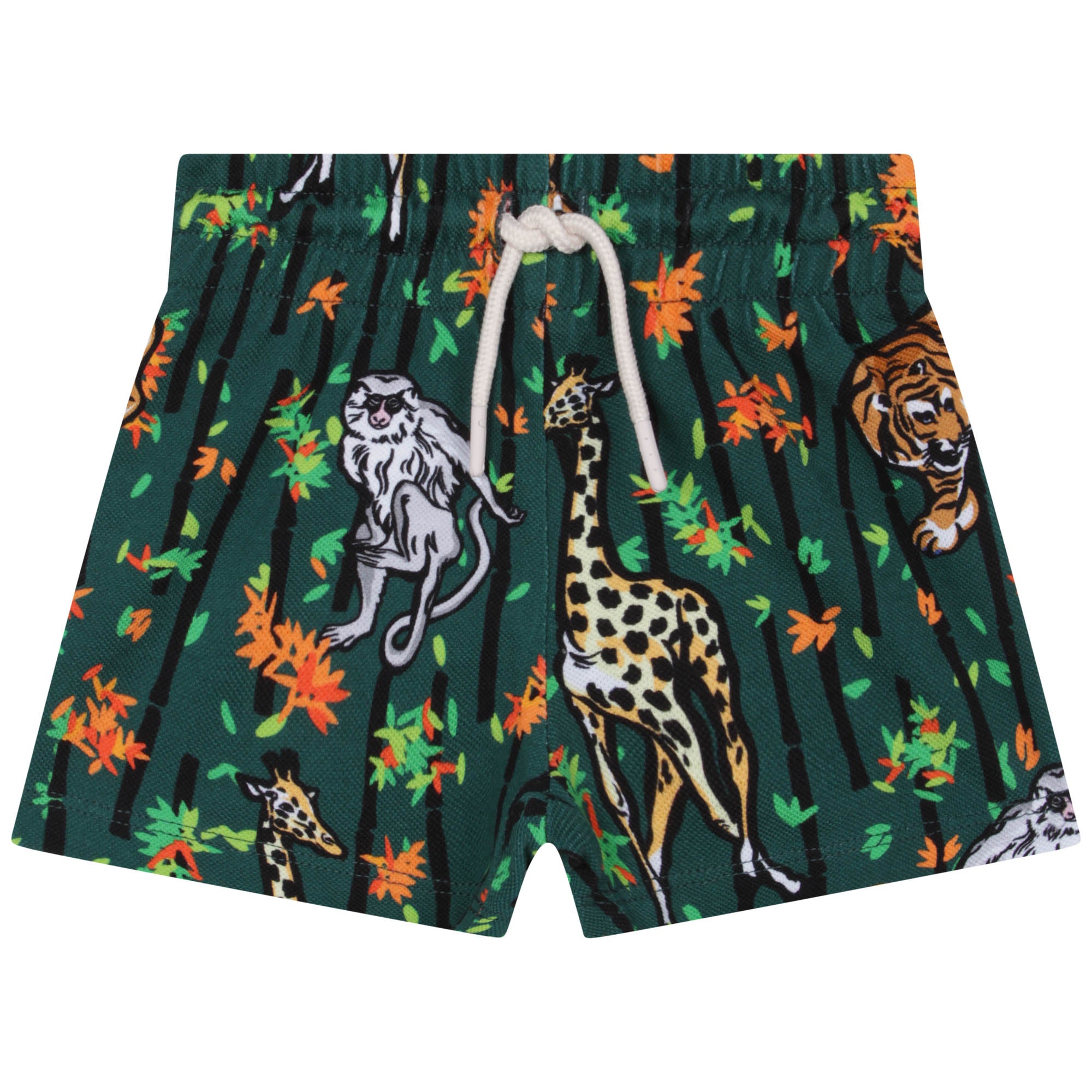 Baby Boys White Logo Cotton Set