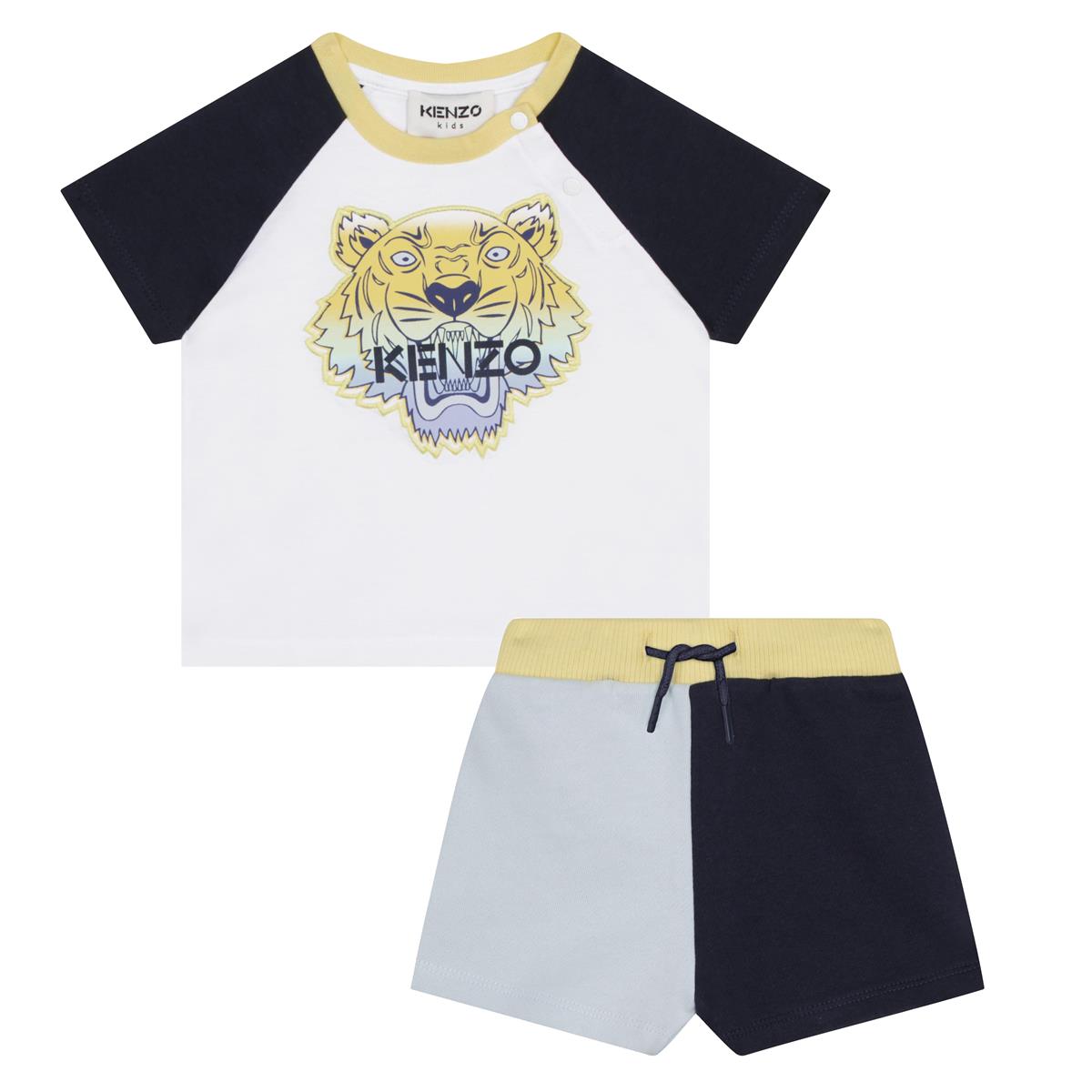 Baby Boys White Tiger Set