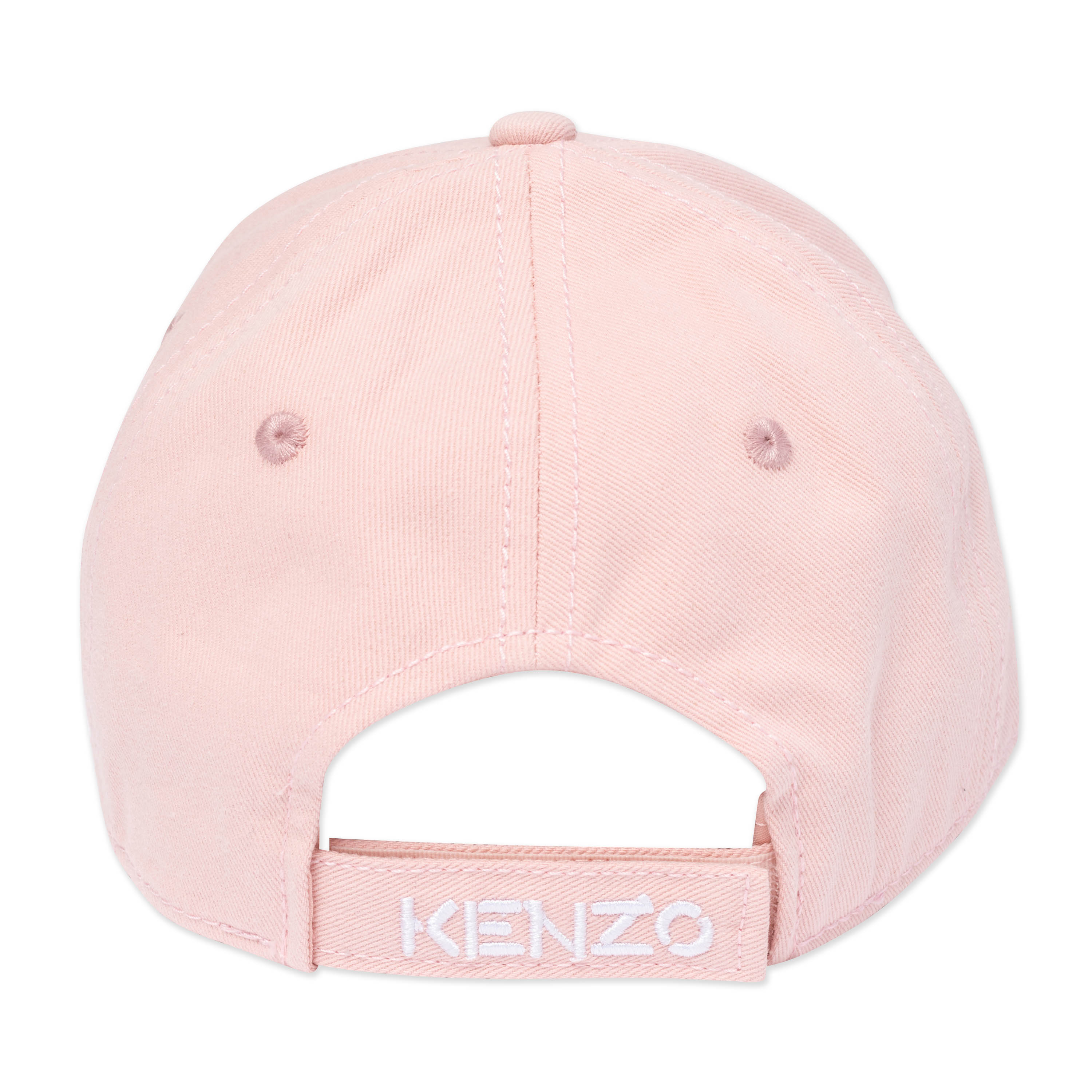 Girls Pink Logo Cotton Cap