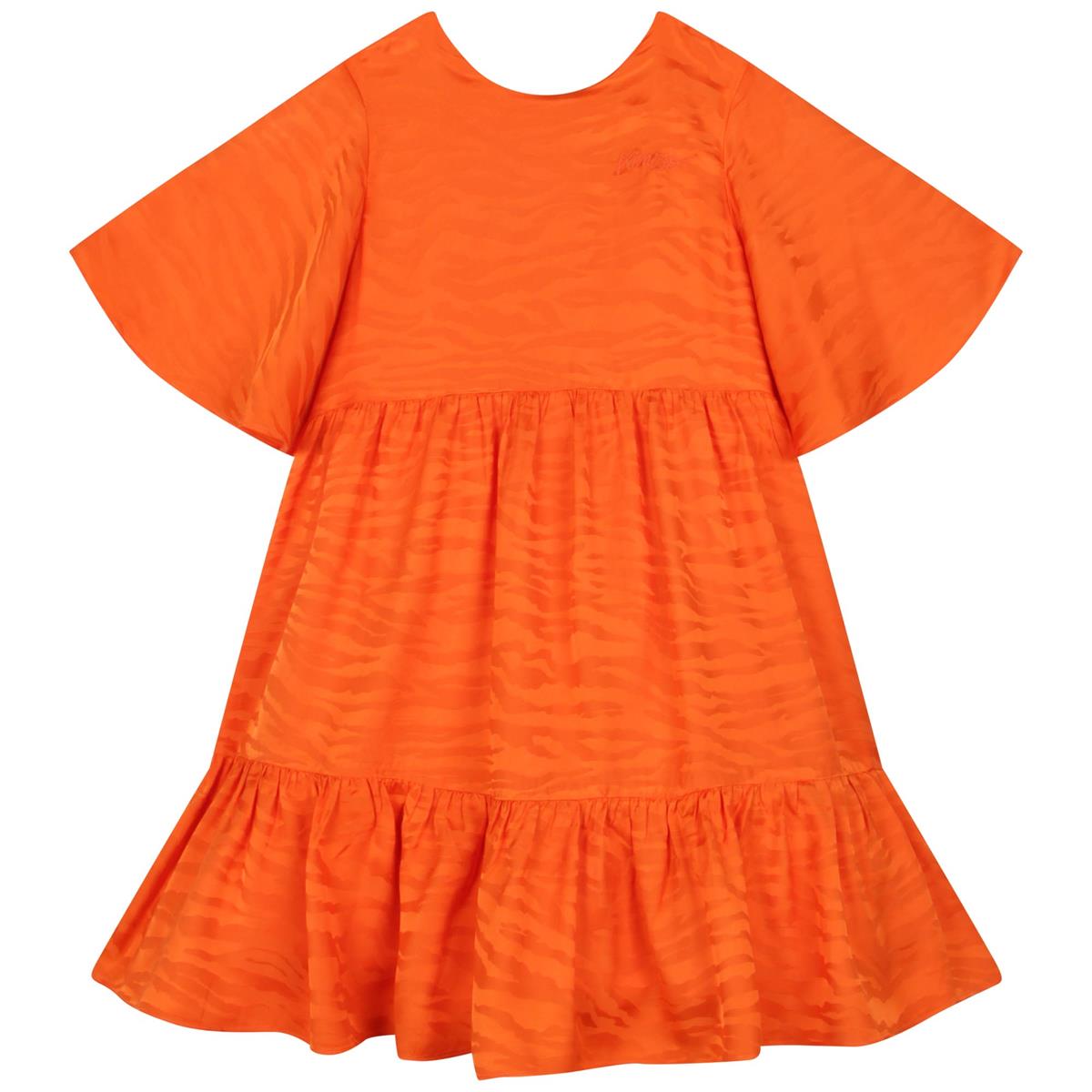 Girls Orange Dress