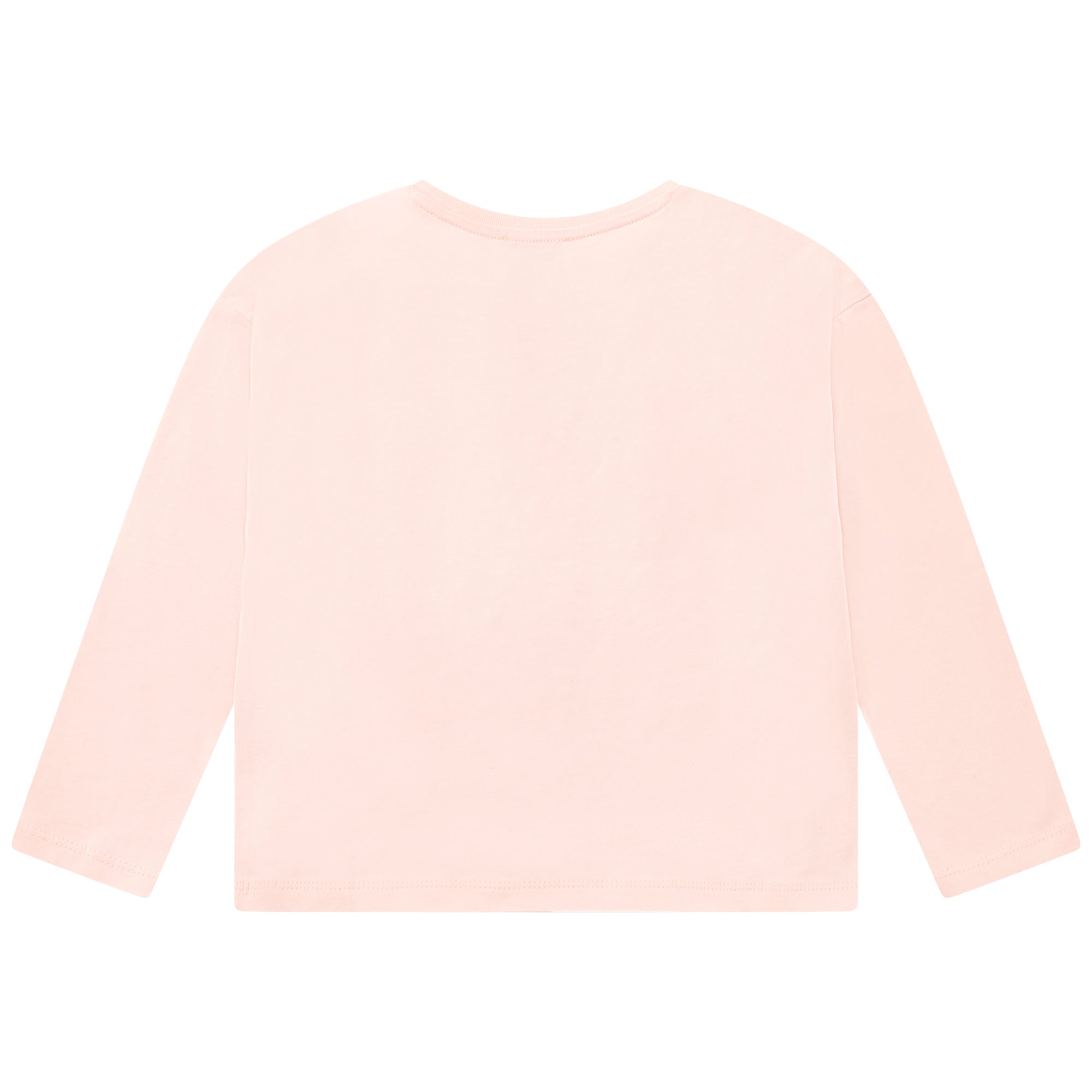 Girls Pink Tiger Cotton T-Shirt