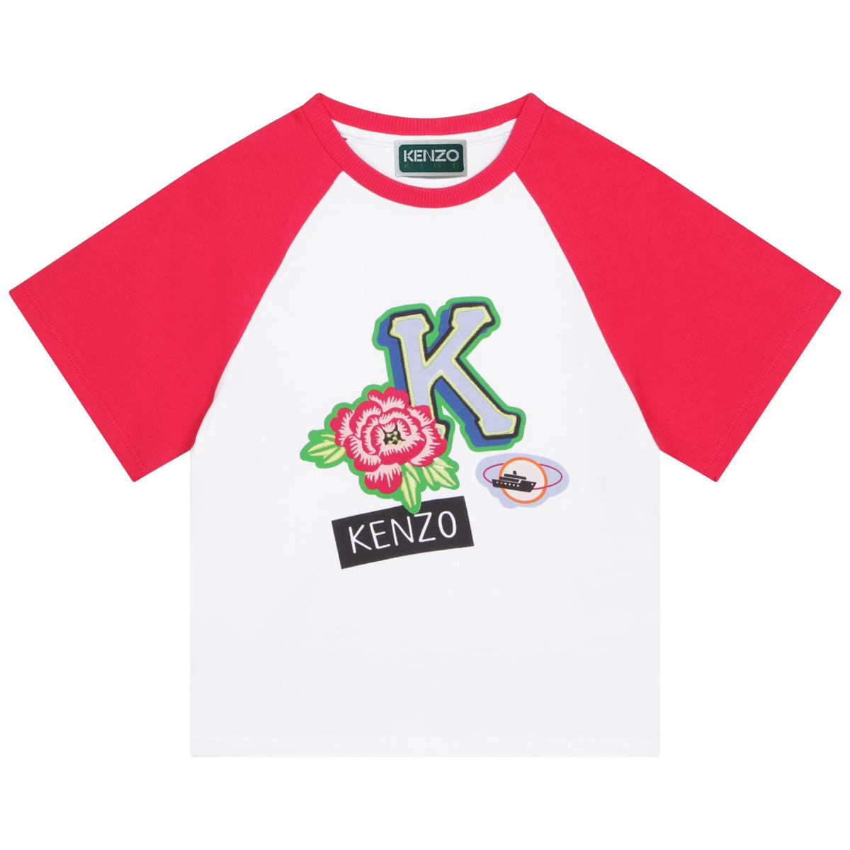 Boys & Girls White Logo T-Shirt