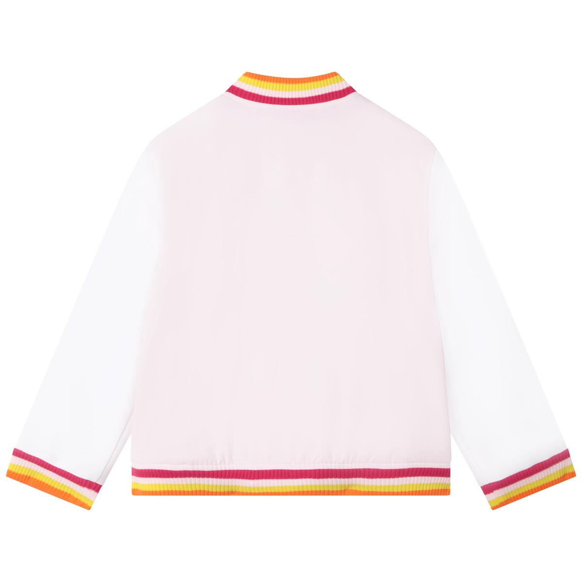 Girls Pink Logo Jacket