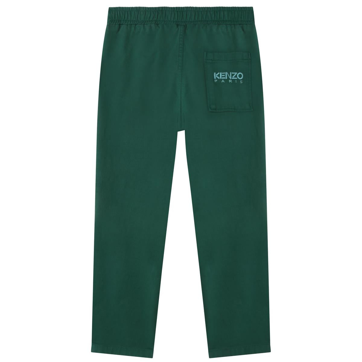 Boys & Girls Green Trousers