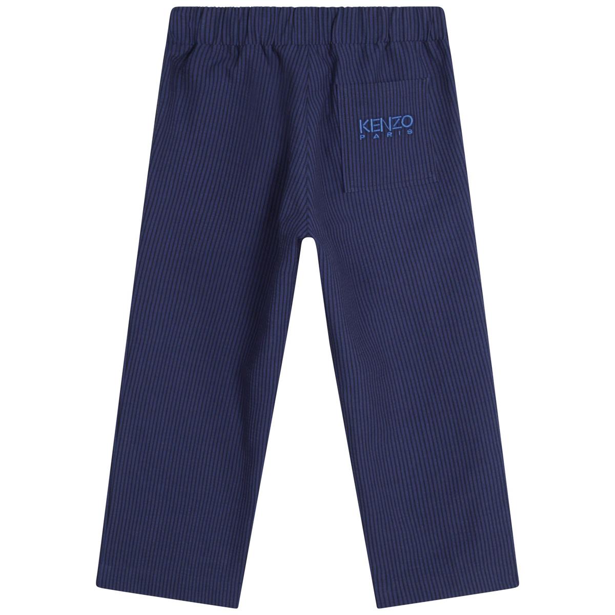 Girls Navy Trousers