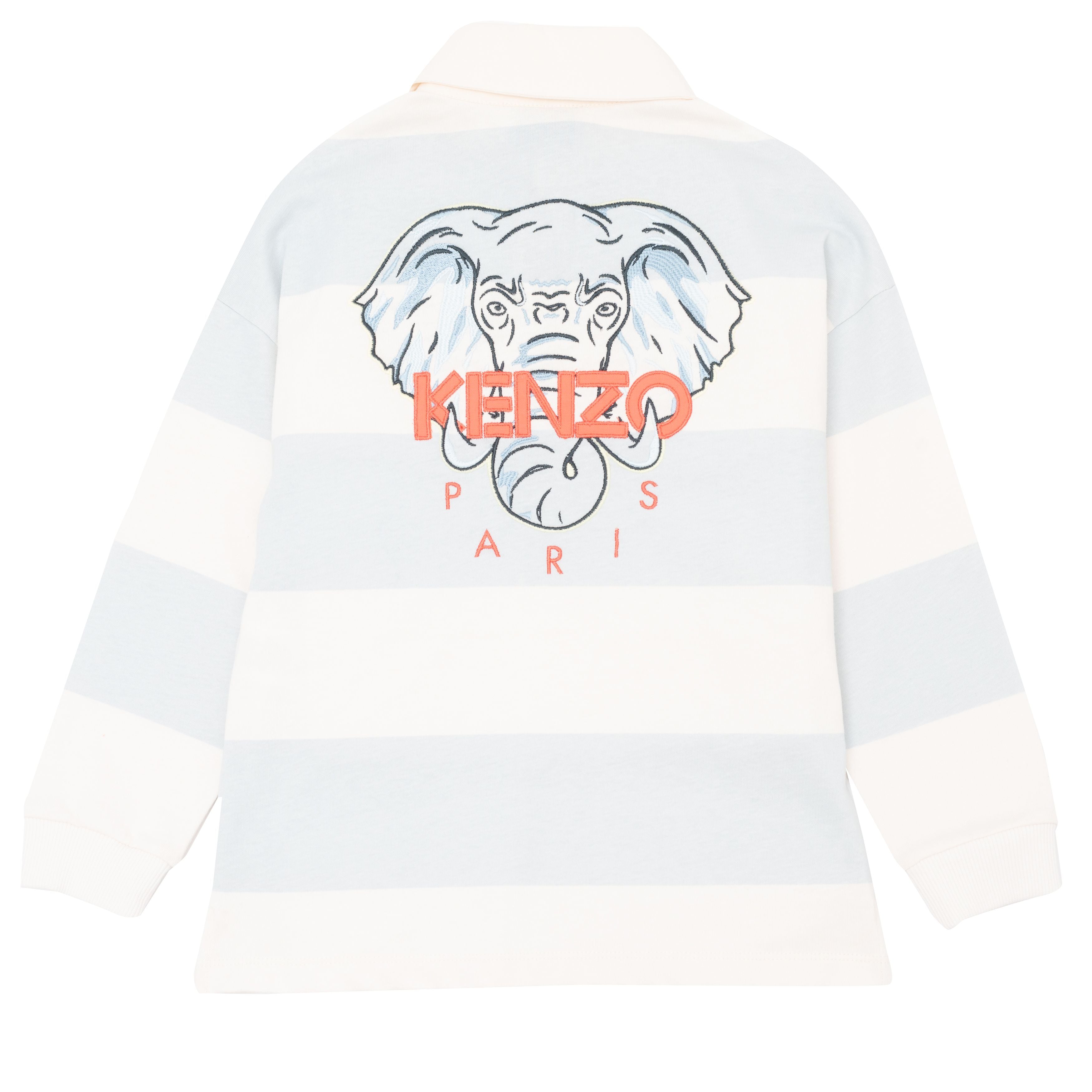Boy & Girls Blue Stripe Cotton PoloShirt