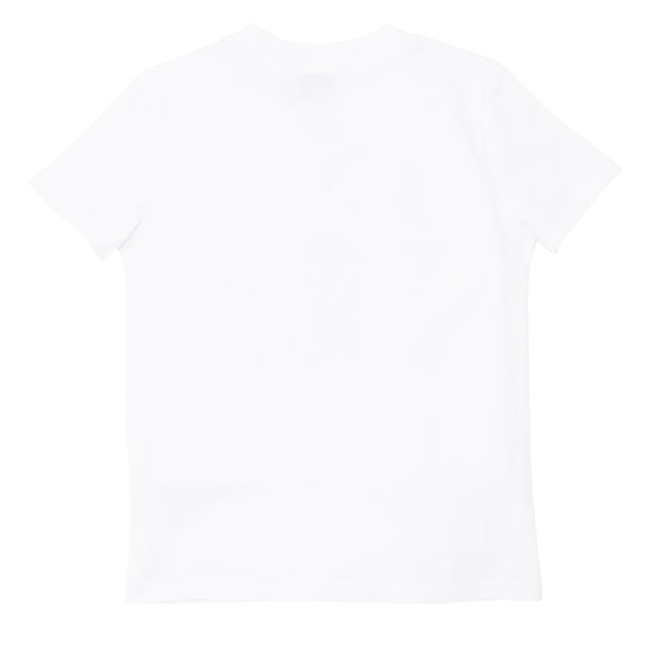 Boys & Girls White Tiger Cotton T-Shirts