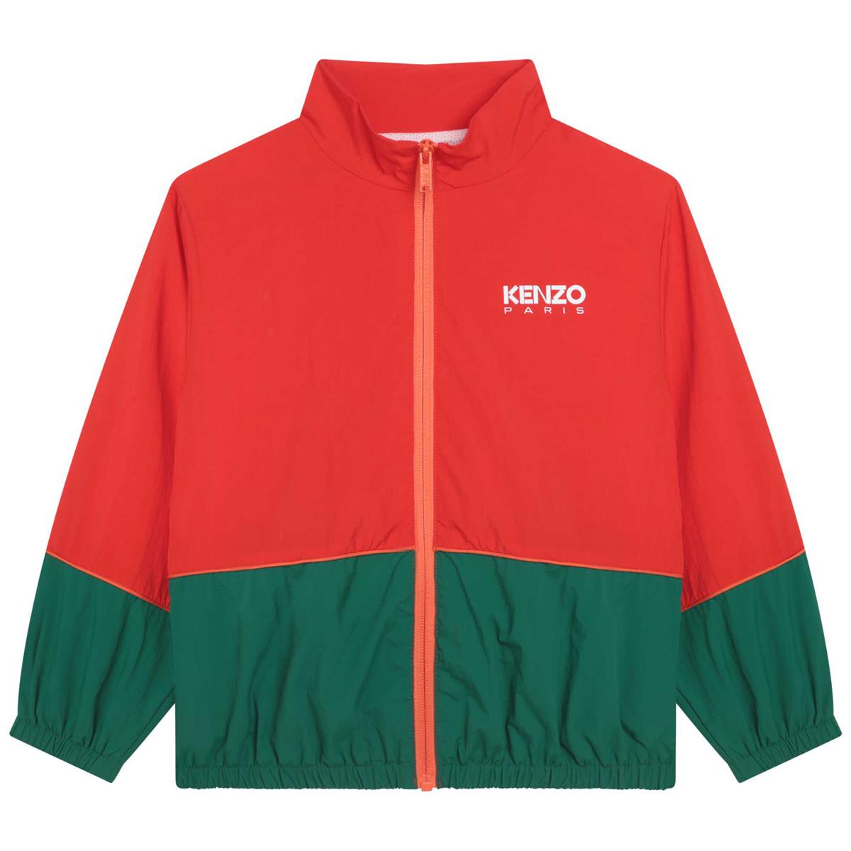 Boys Red Zip-Up Jacket