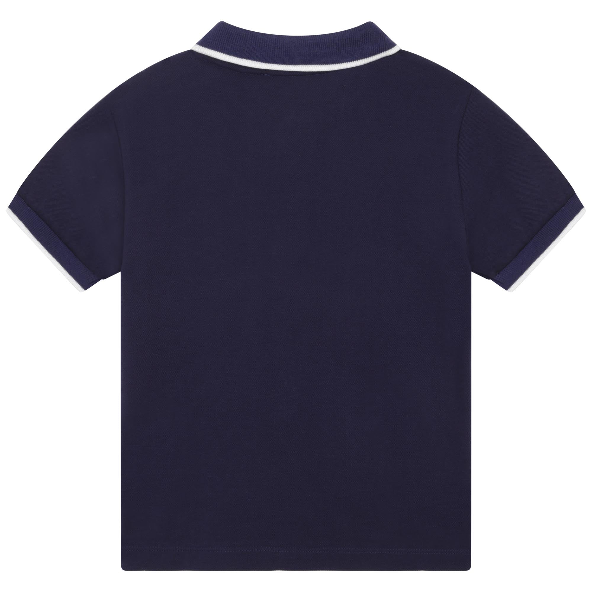 Boys Navy Tiger Polo Shirt