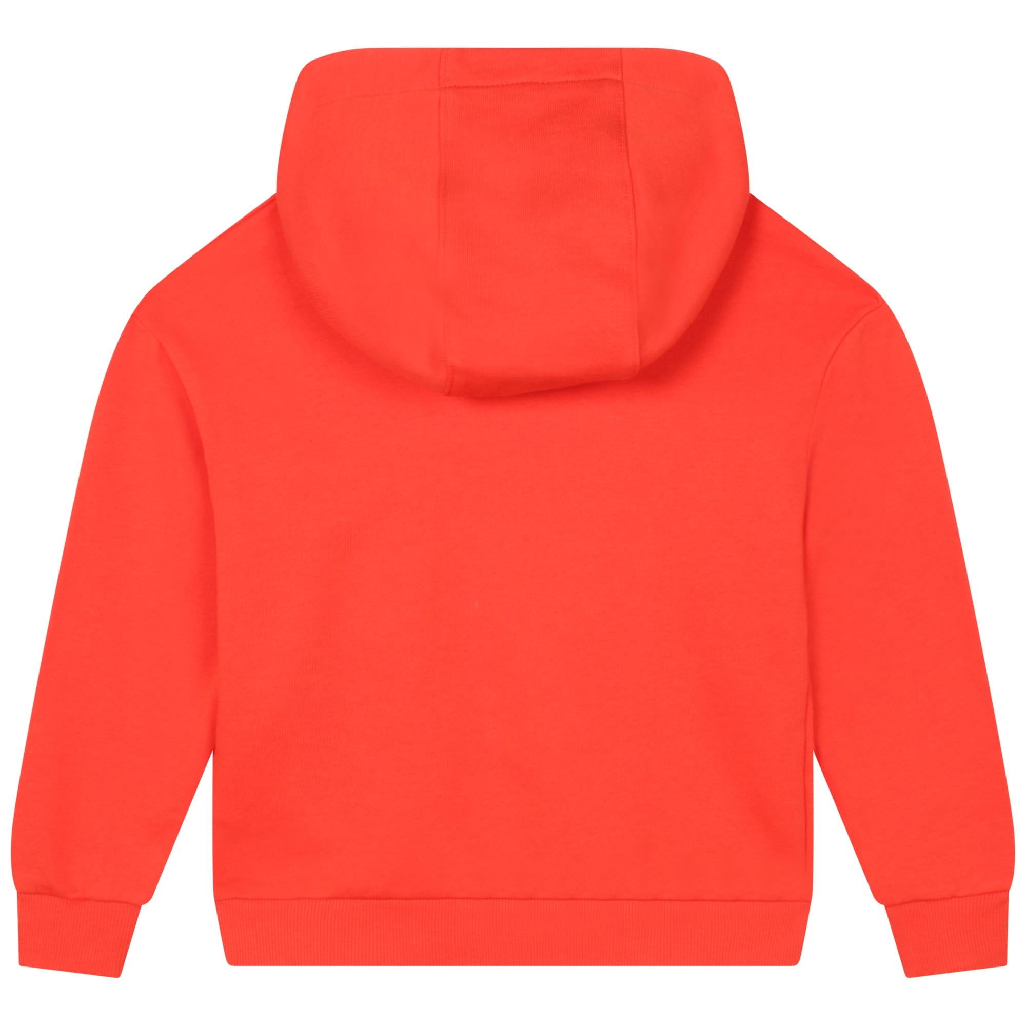 Boys Red Logo Cotton Sweatshirt