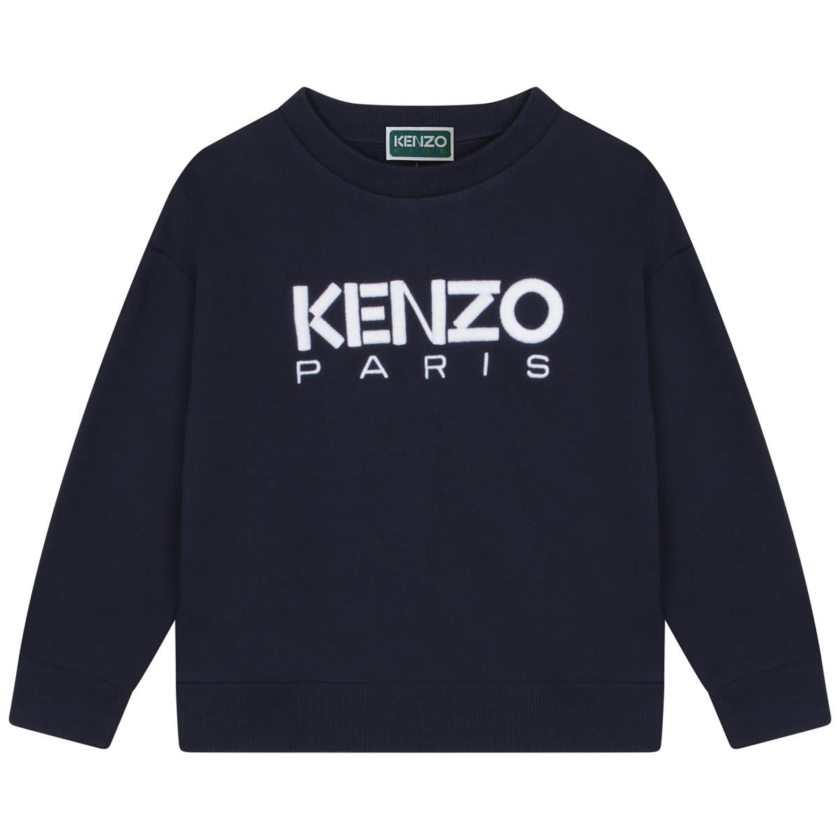 Boys Navy Logo Sweatshirt