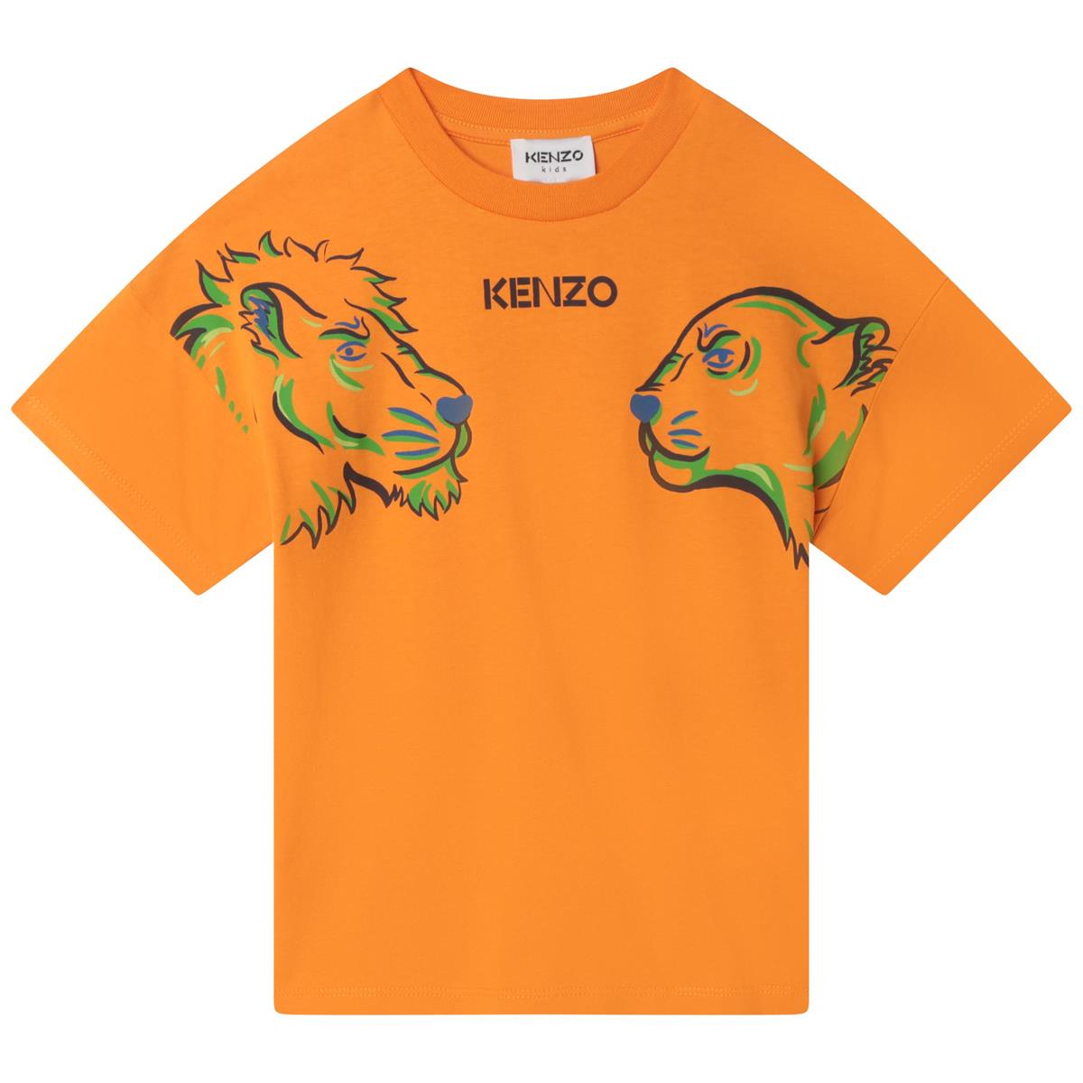 Boys & Girls Orange Logo T-Shirt