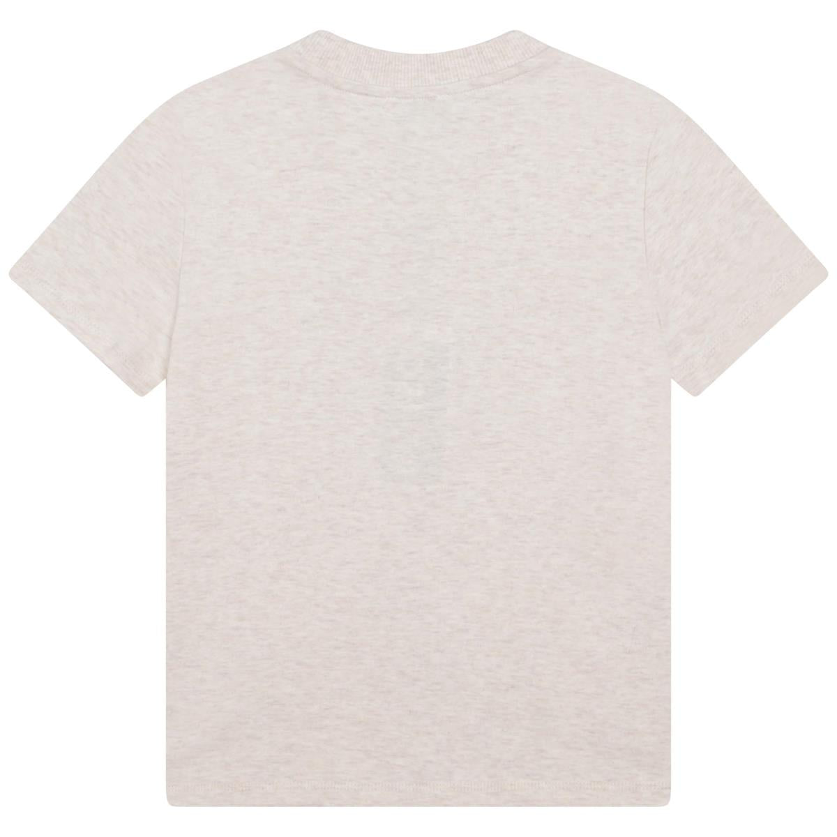 Boys & Girls Beige Logo T-Shirt