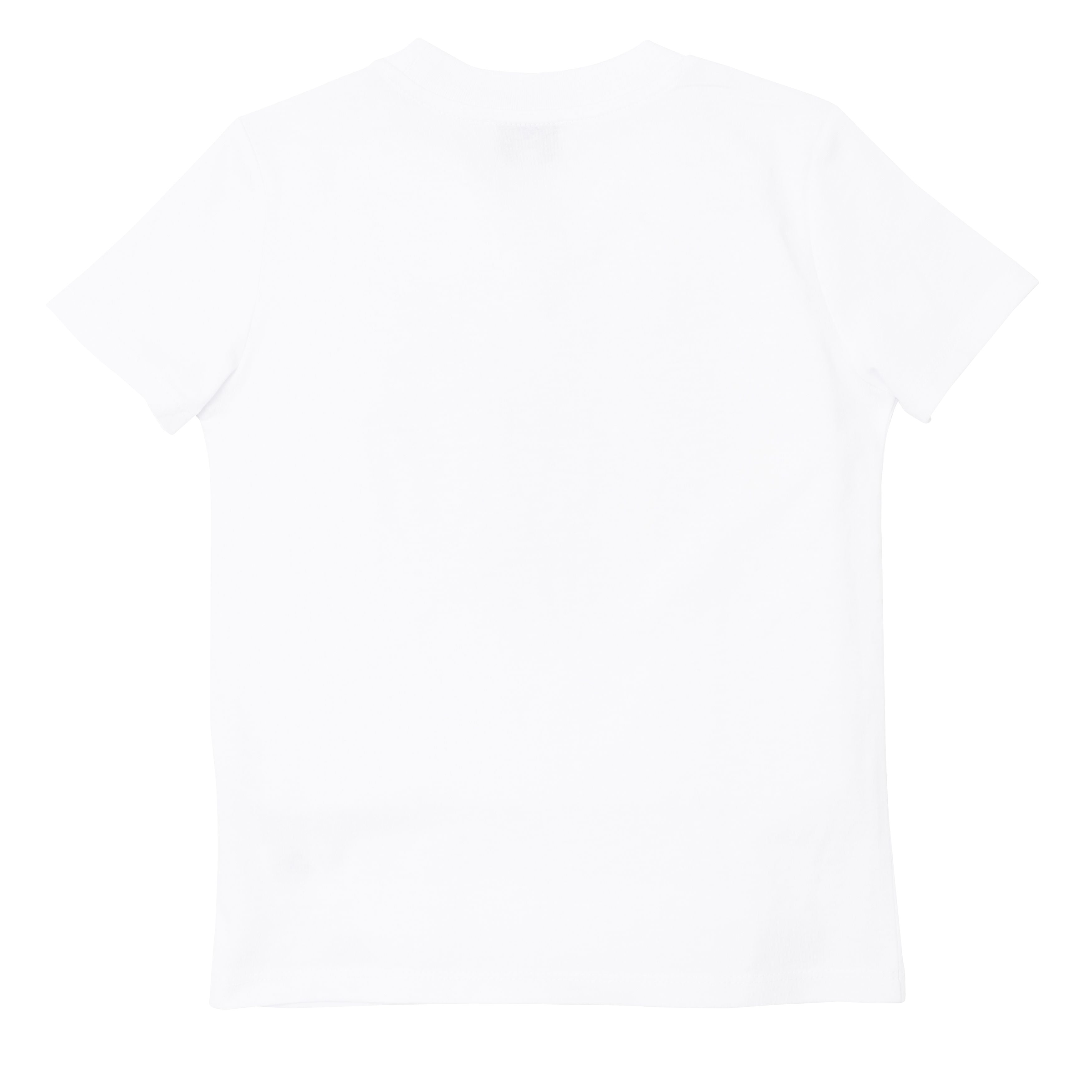 Boys White Tiger Cotton T-Shirt