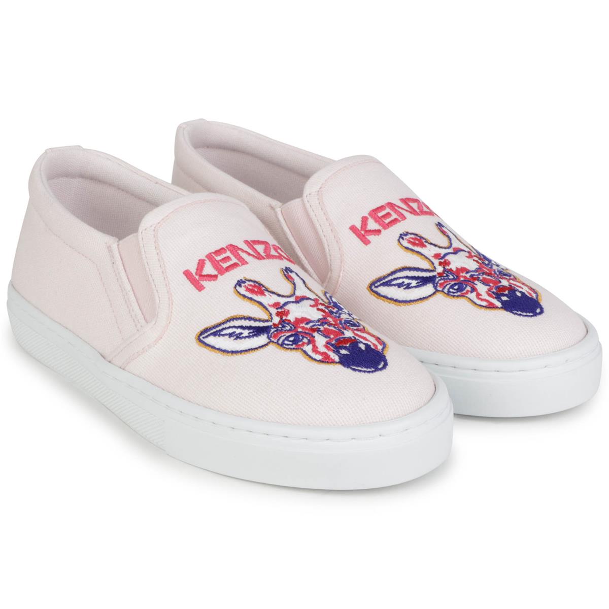 Boys & Girls Pink Logo Shoes