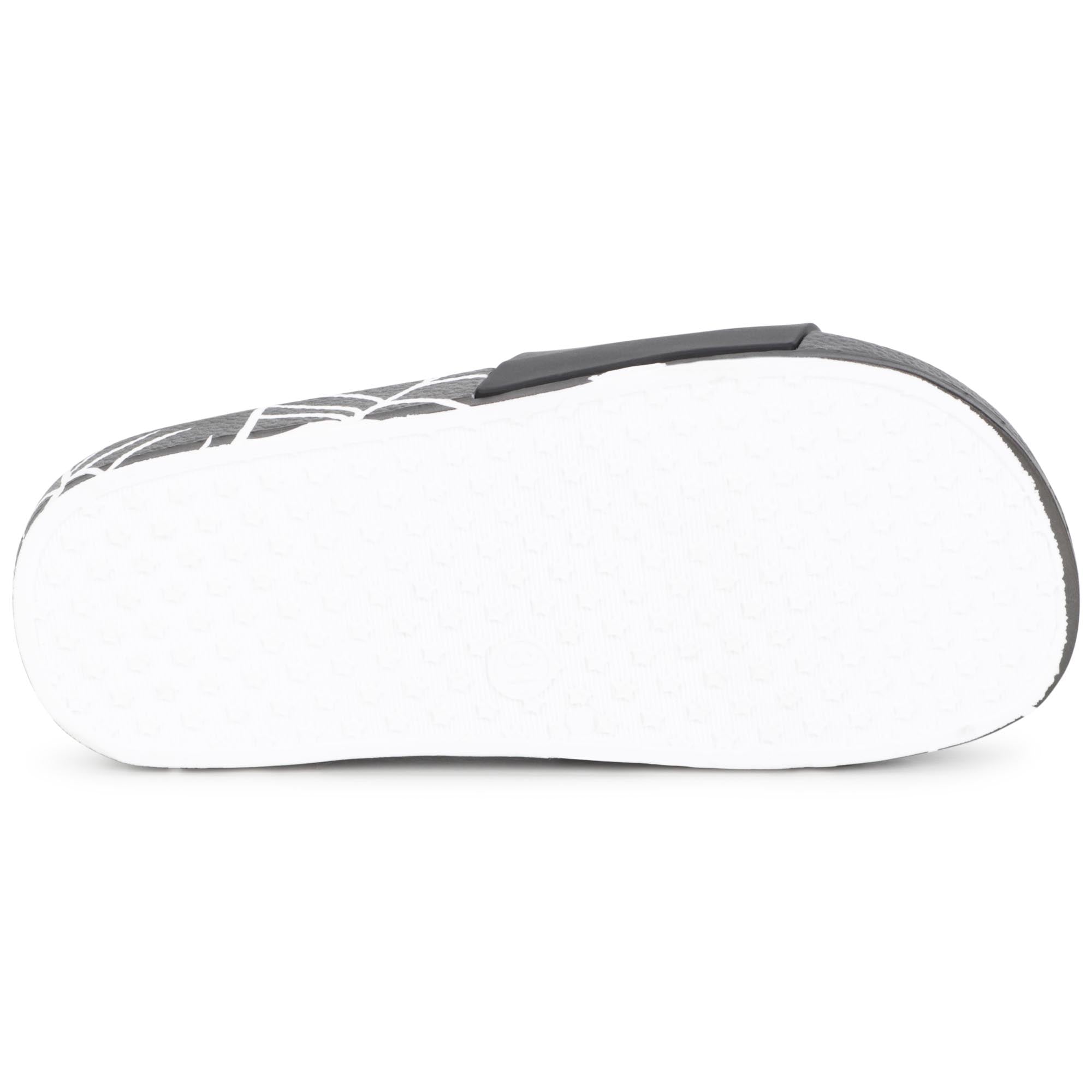 Boys & Girls Black Logo Sandals