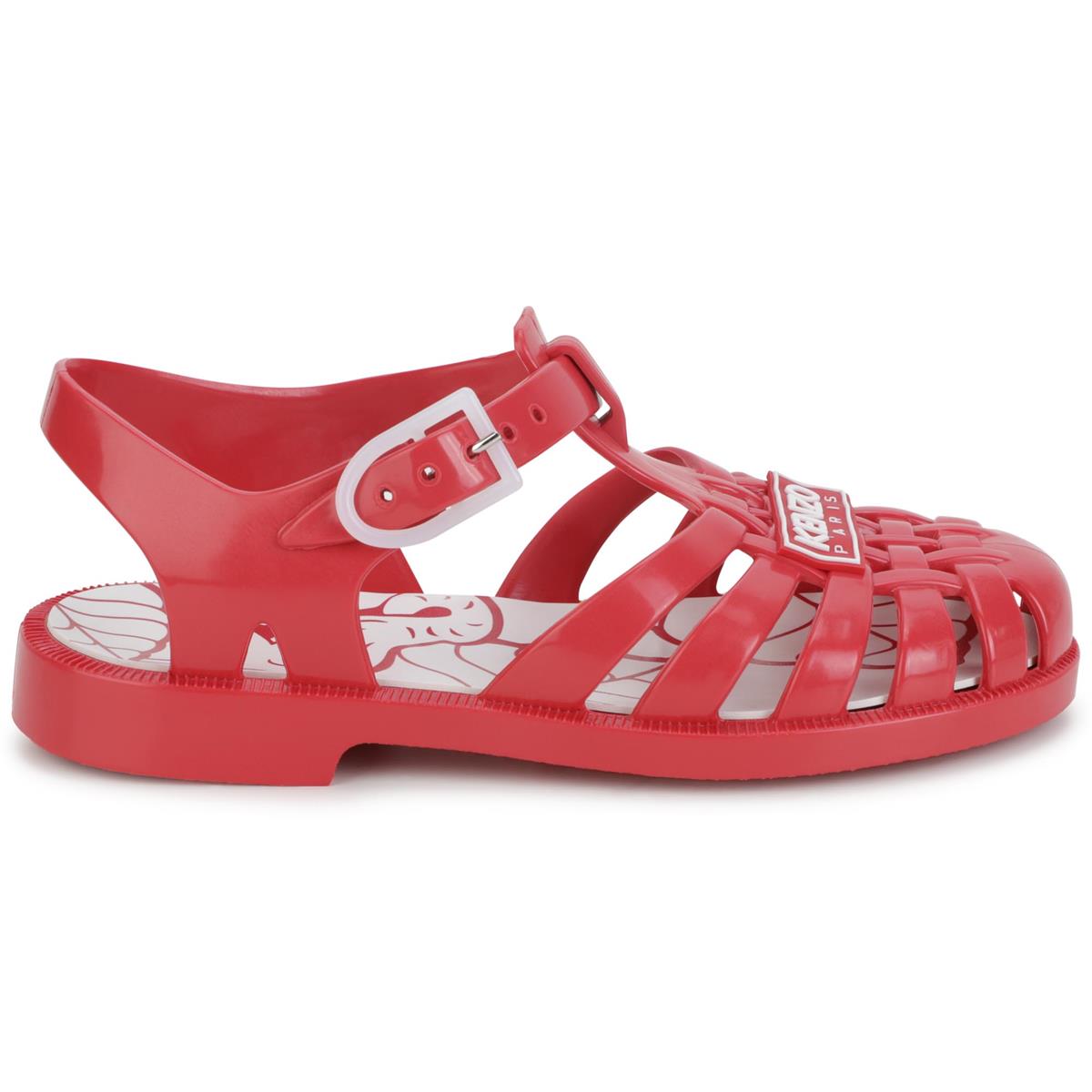 Boys & Girls Red Logo Sandals