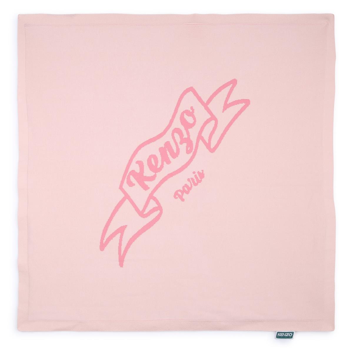 Baby Boys & Girls Pink Cotton Blanket