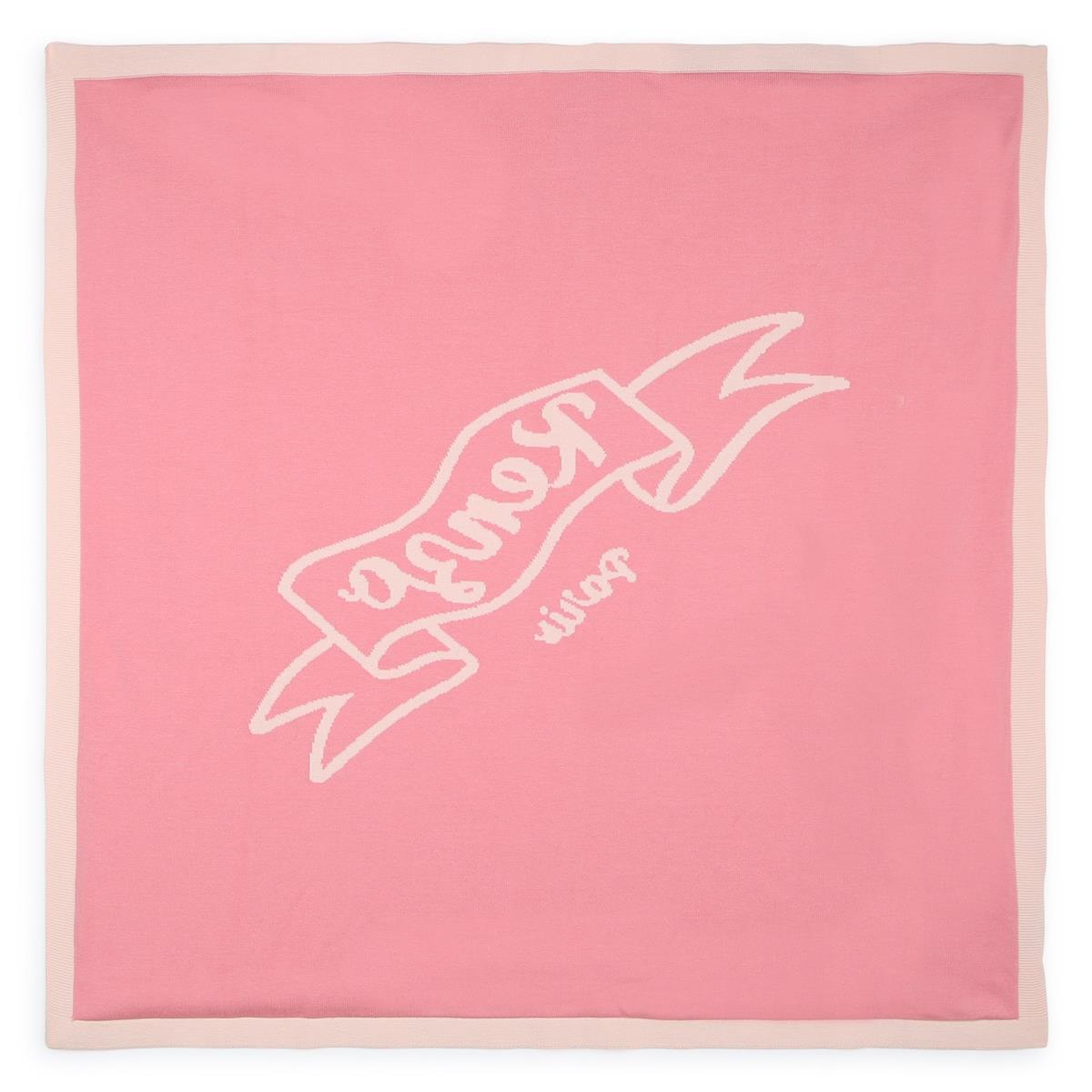 Baby Boys & Girls Pink Cotton Blanket