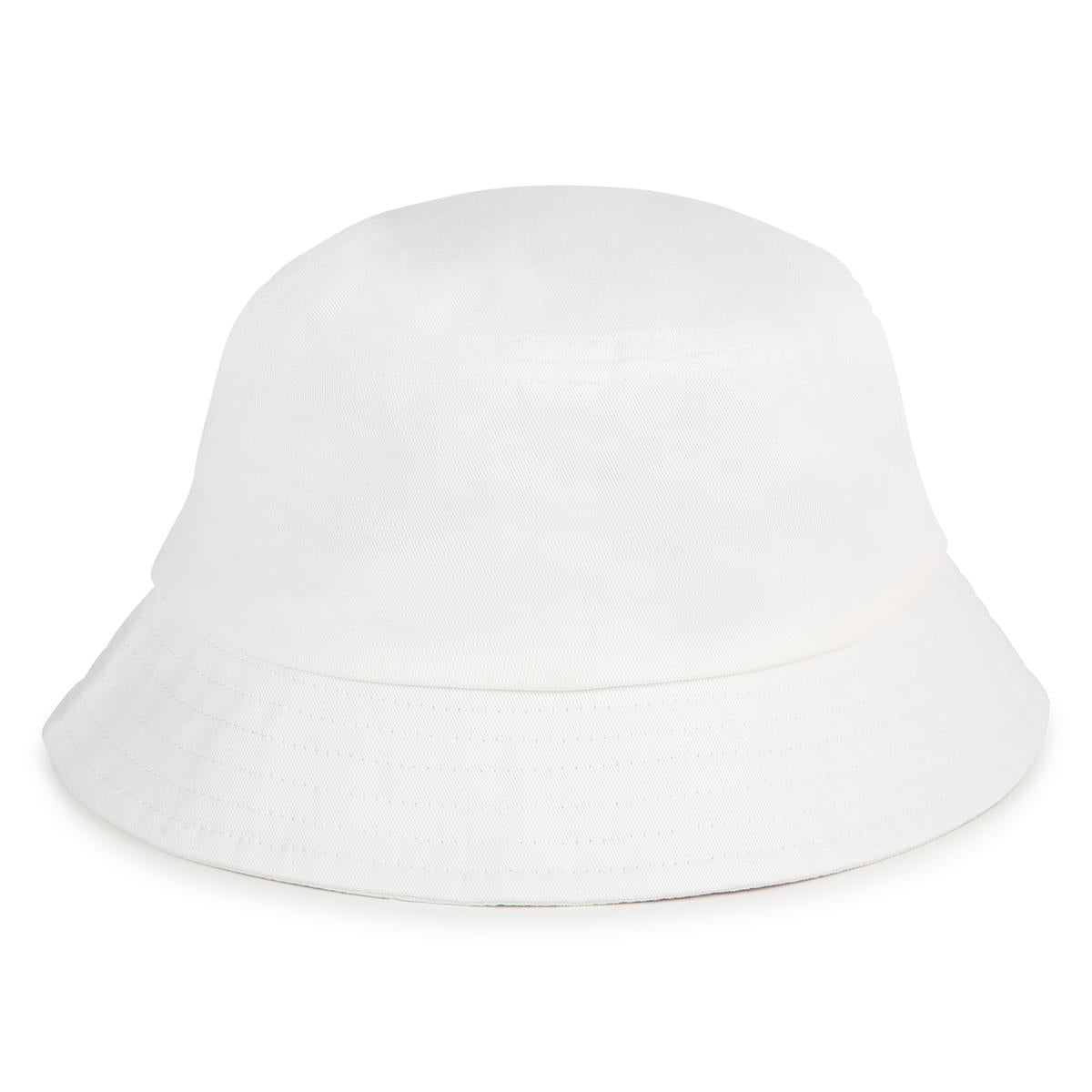 Boys & Girls White Bucket Hat