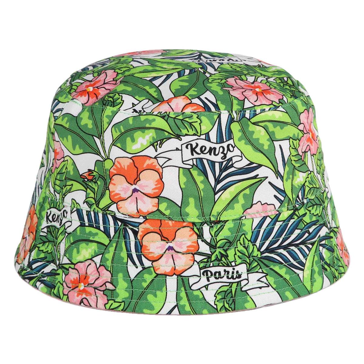 Boys & Girls Pink Reversible Bucket Hat