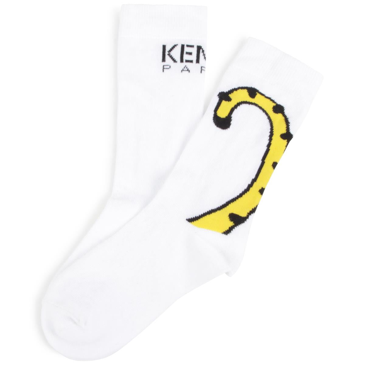 Boys & Girls White Cotton Socks