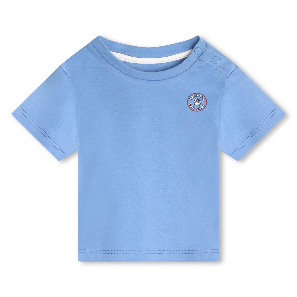 Baby Boys Blue Cotton Set