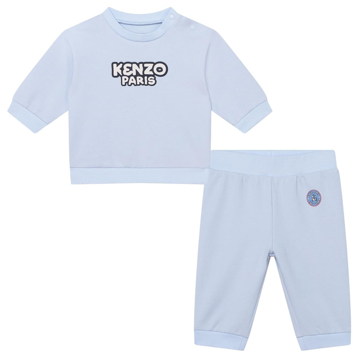 Baby Boys & Girls Blue Cotton Set