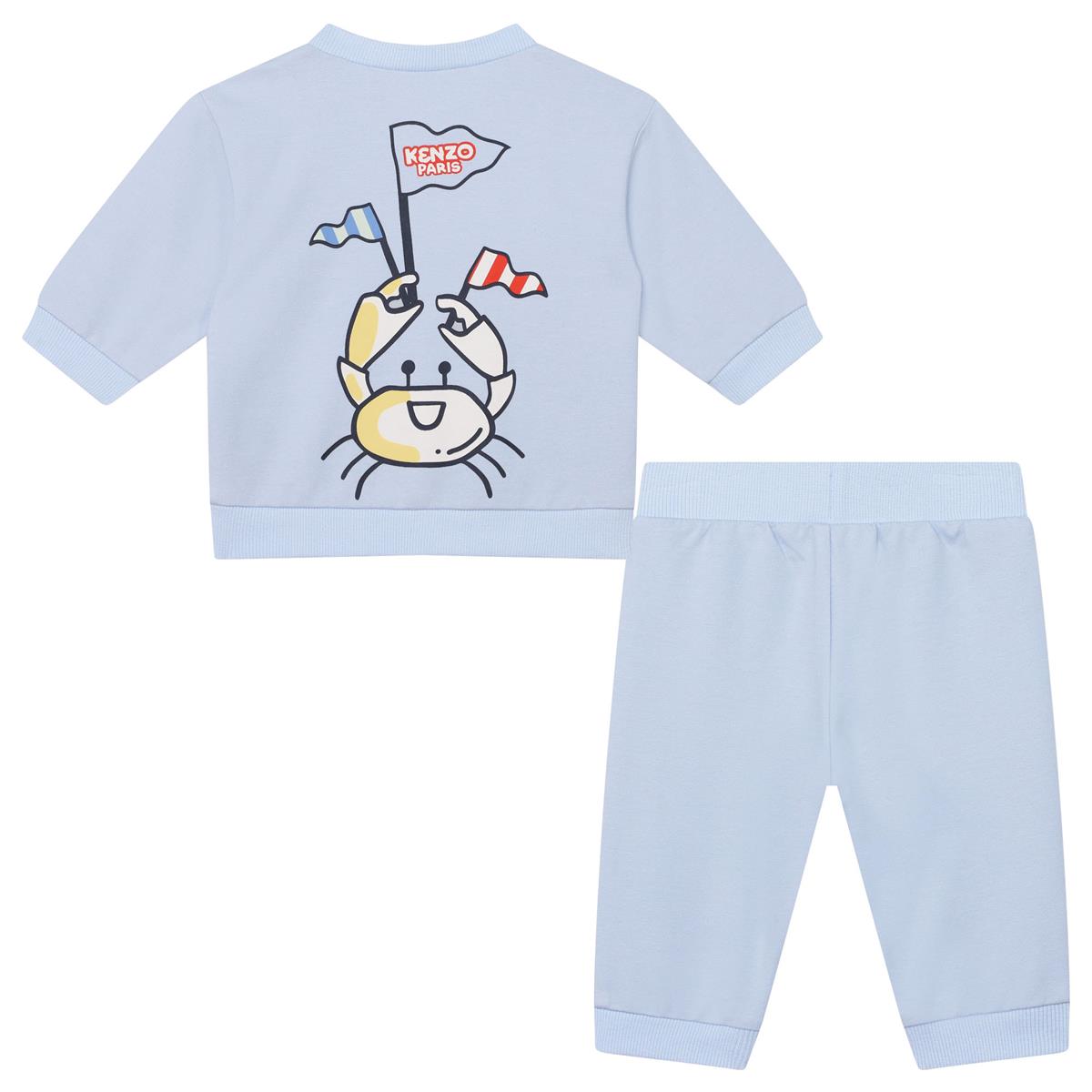 Baby Boys & Girls Blue Cotton Set