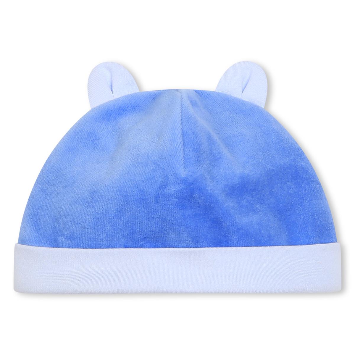 Baby Boys Blue Cotton Babysuit Set