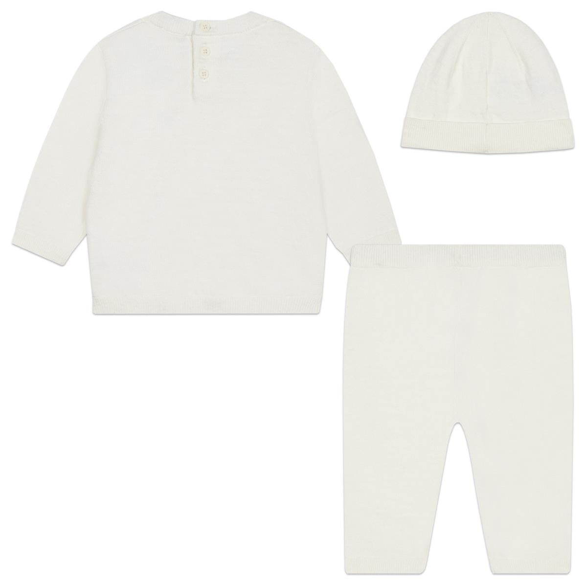 Baby Boys & Girls White Cotton Set