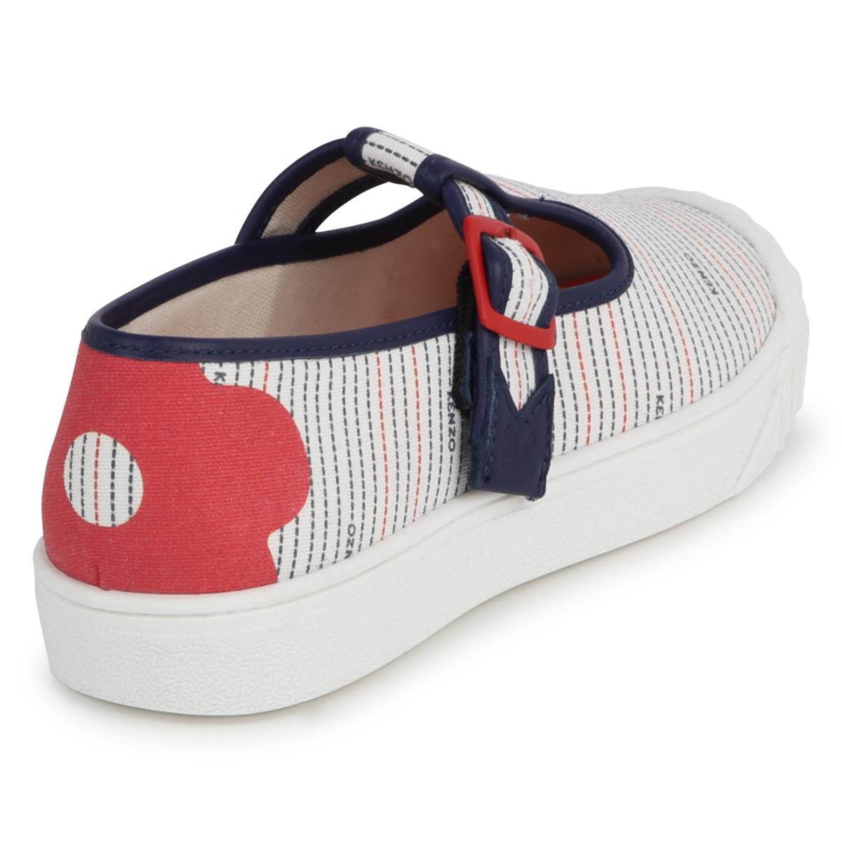 Boys & Girls White Stripes Shoes