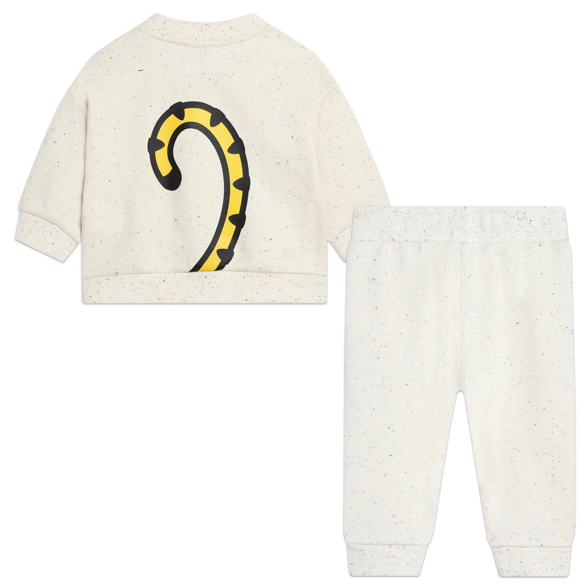 Baby Boys & Girls Beige Cotton Set