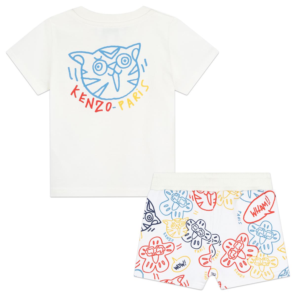 Baby Boys & Girls White Cotton Set