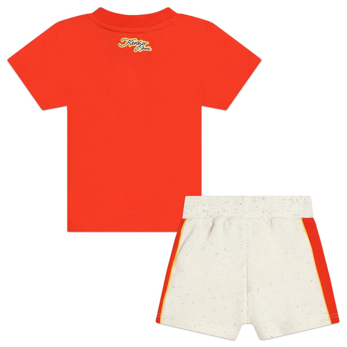 Baby Boys Red Cotton Set