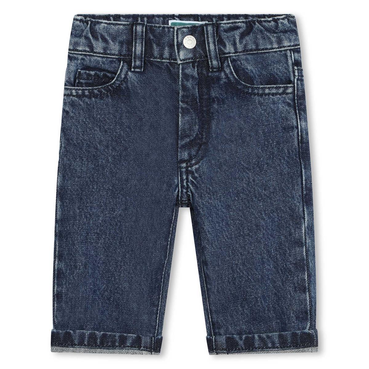 Baby Boys Navy Denim Trousers