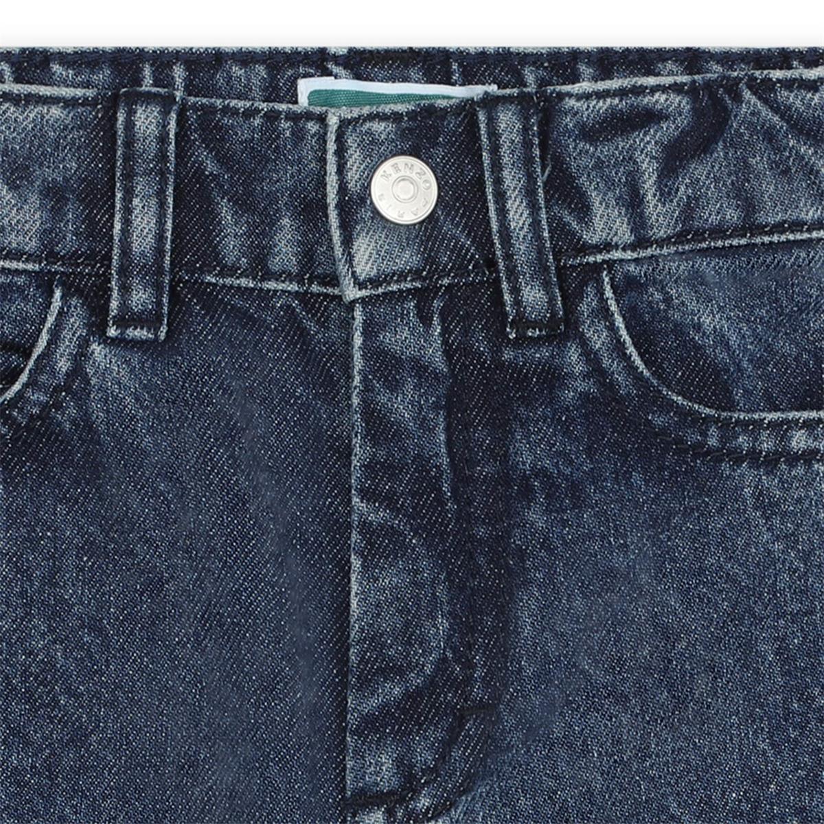 Baby Boys Navy Denim Trousers