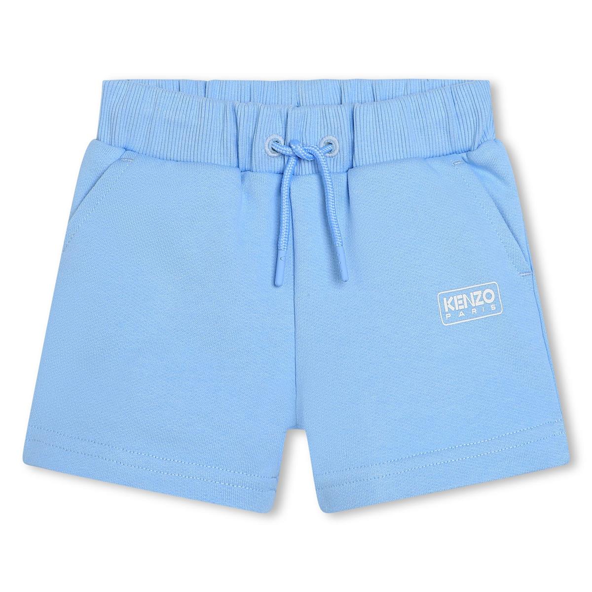 Baby Boys Blue Cotton Shorts